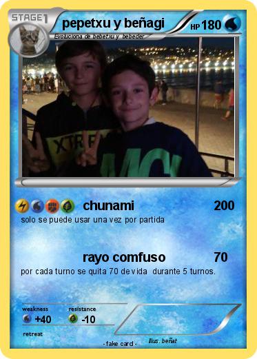 Pokemon pepetxu y beñagi