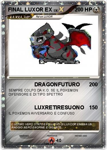 Pokemon FINAL LUXOR EX