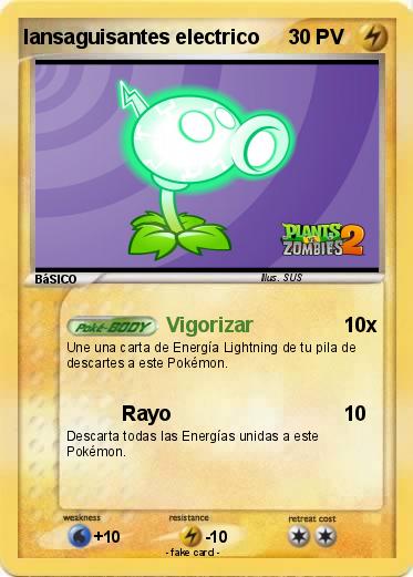 Pokemon lansaguisantes electrico