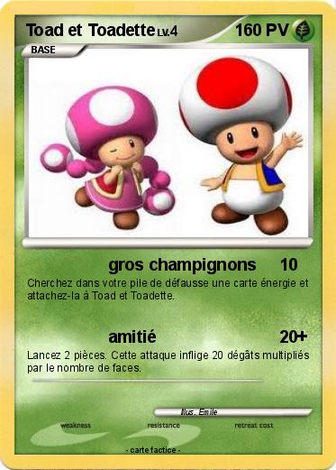 Pokemon Toad et Toadette