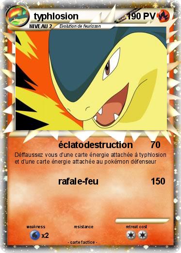 Pokemon typhlosion