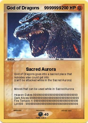 Pokemon God of Dragons    9999999