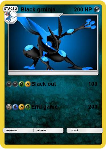 Pokemon Black grninja