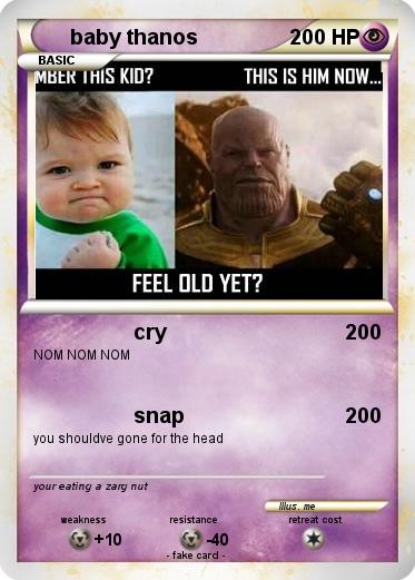 Pokemon baby thanos
