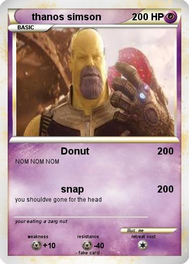 Pokemon thanos simson