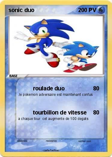 Pokemon sonic duo