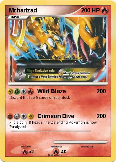 Pokemon Mcharizad