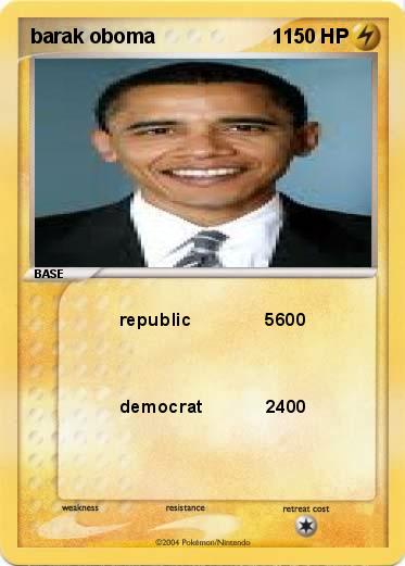 Pokemon barak oboma                     1