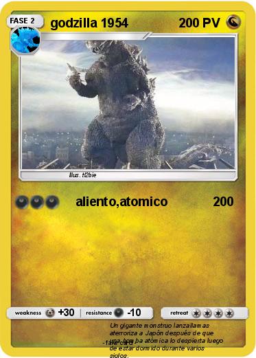 Pokemon godzilla 1954