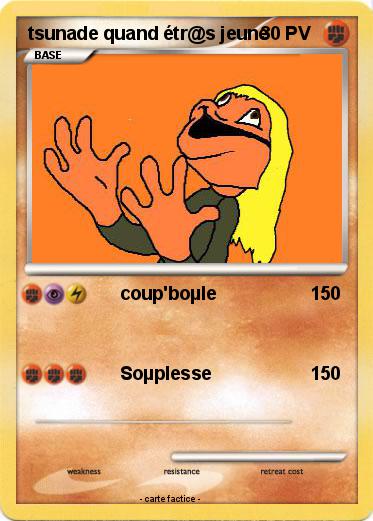 Pokemon tsunade quand étr@s jeune