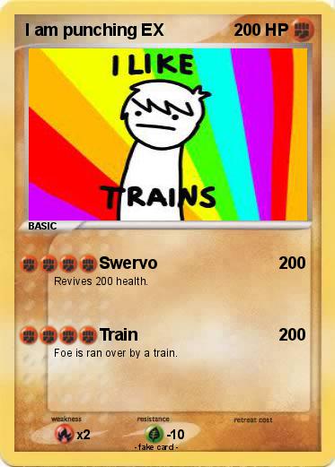 Pokemon I am punching EX