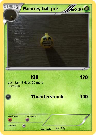 Pokemon Bonney ball joe