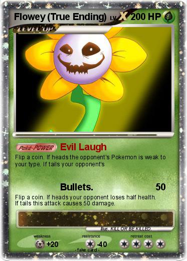 Pokemon Flowey (True Ending)