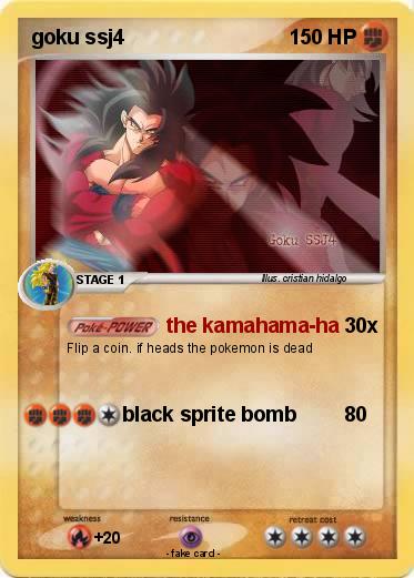 Pokemon goku ssj4
