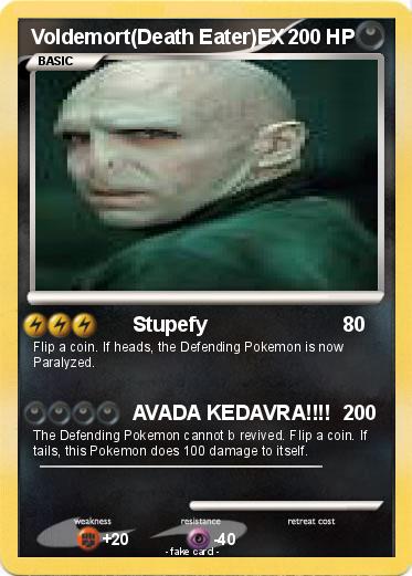 Pokemon Voldemort(Death Eater)EX