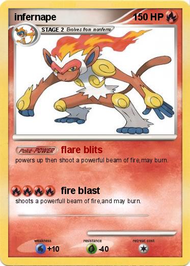 Pokemon infernape