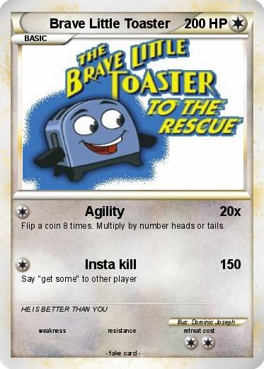 Pokemon Brave Little Toaster