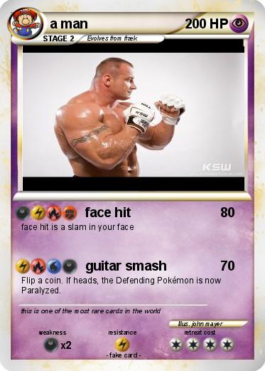 Pokemon a man