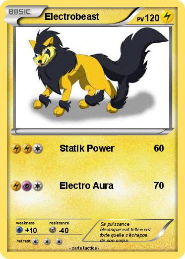 Pokemon Electrobeast