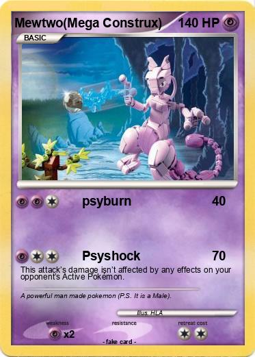 Pokemon Mewtwo(Mega Construx)