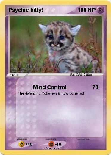 Pokemon Psychic kitty!