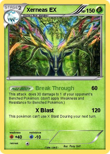 Pokemon Xerneas EX