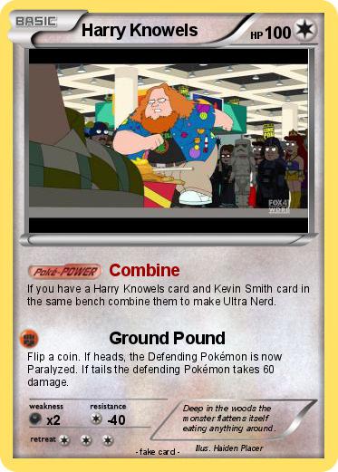 Pokemon Harry Knowels