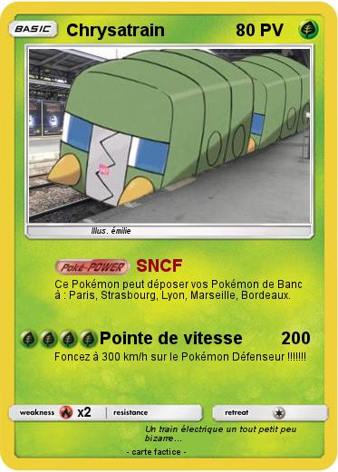 Pokemon Chrysatrain