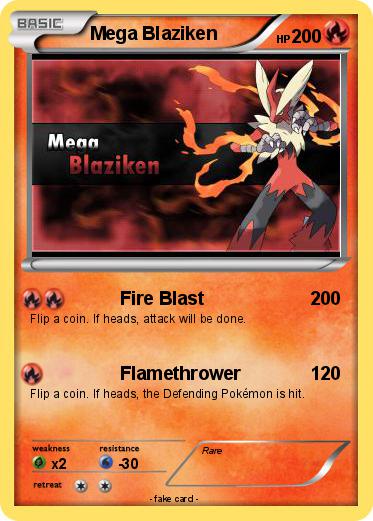 Pokemon Mega Blaziken