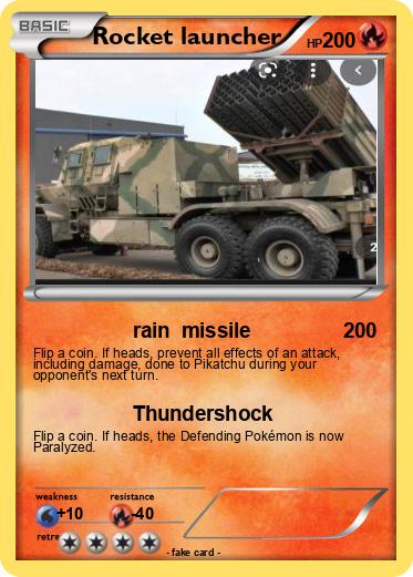 Pokemon Rocket launcher