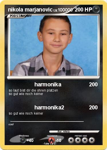 Pokemon nikola marjanovic