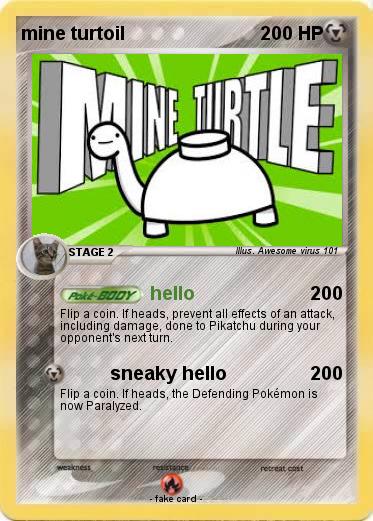Pokemon mine turtoil