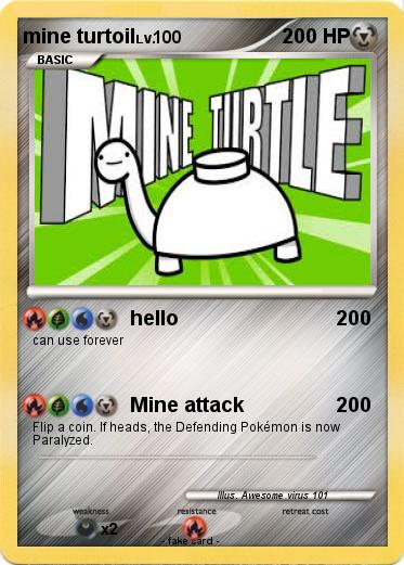Pokemon mine turtoil