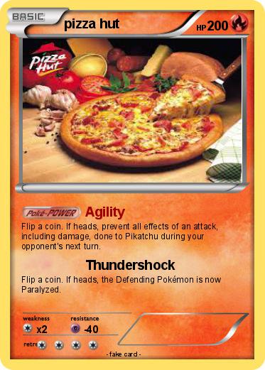 Pokemon pizza hut