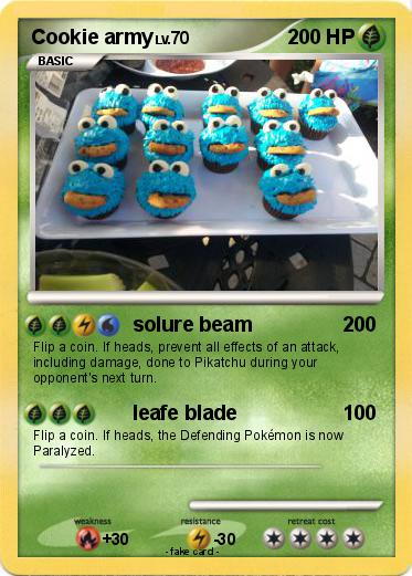 Pokemon Cookie army