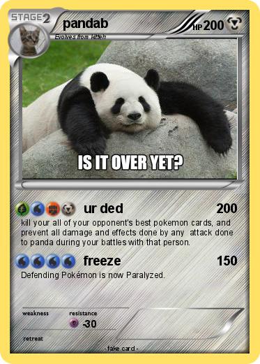 Pokemon pandab