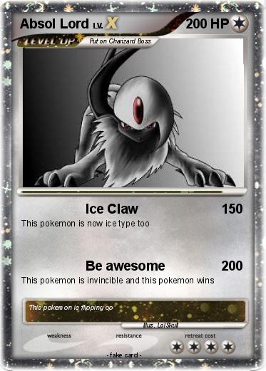 Pokemon Absol Lord