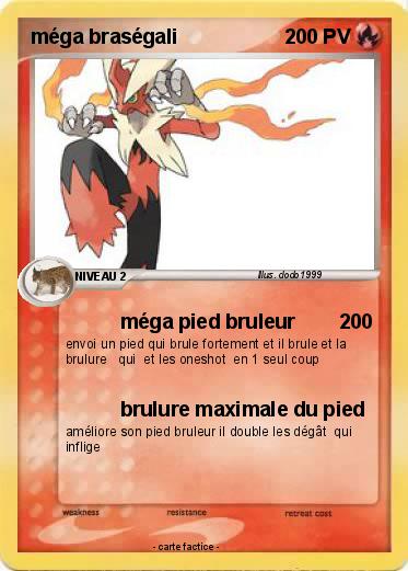 Pokemon méga braségali