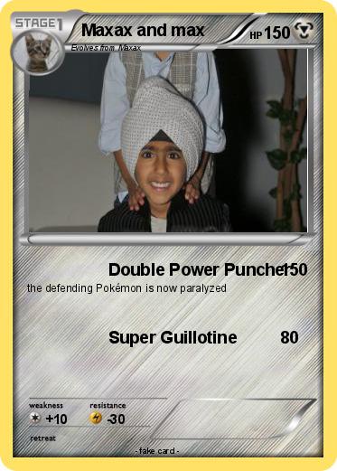 Pokemon Maxax and max