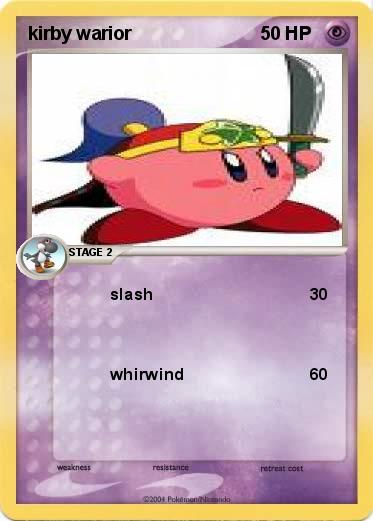 Pokemon kirby warior