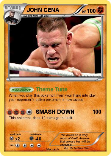 Pokemon JOHN CENA