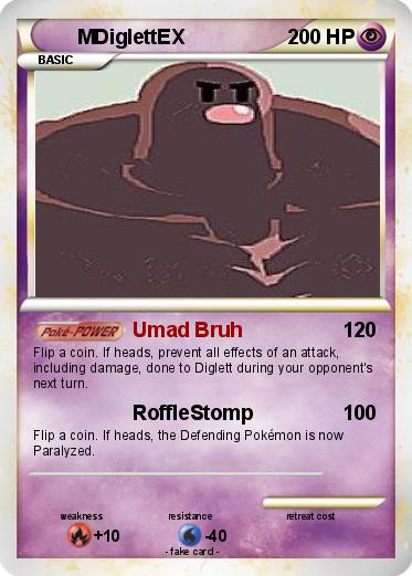 Pokemon MDiglettEX