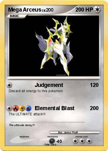 Pokemon Mega Arceus