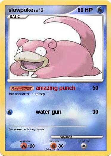 Pokemon slowpoke