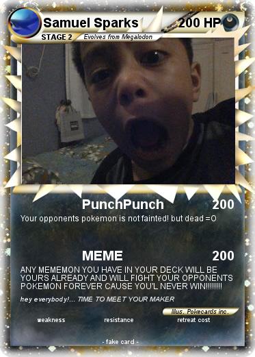 Pokemon Samuel Sparks