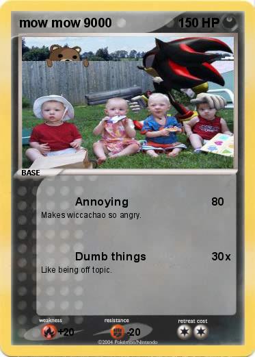 Pokemon mow mow 9000