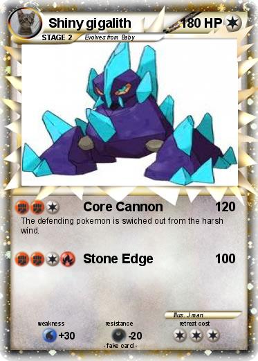 Pokemon Shiny gigalith