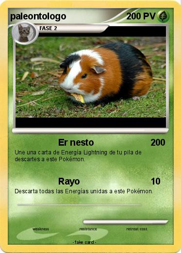 Pokemon paleontologo
