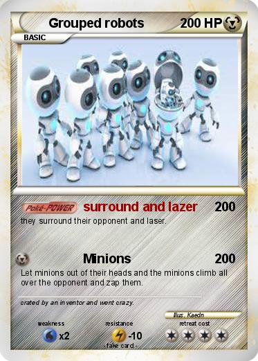 Pokemon Grouped robots
