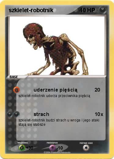 Pokemon szkielet-robotnik